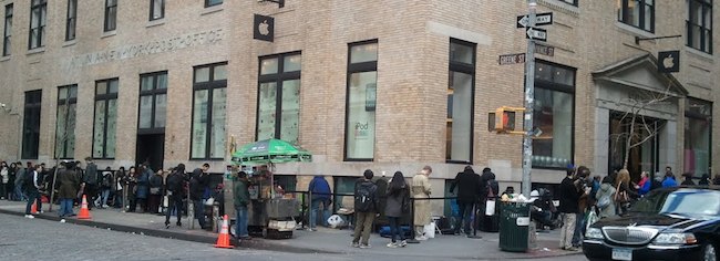ipad 2 queues Soho