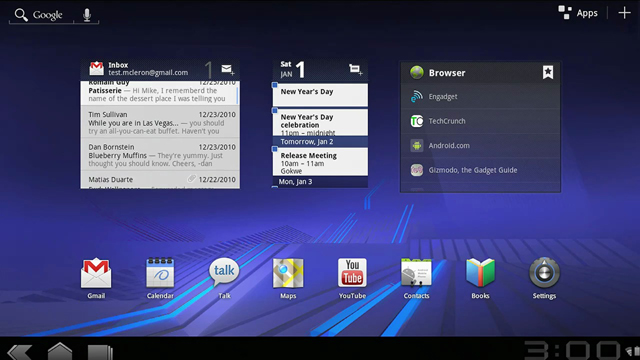 android honeycomb