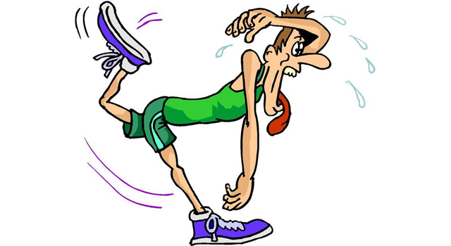runner panting