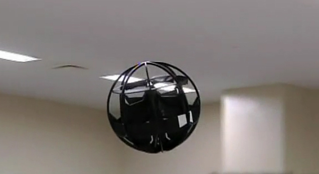 Futuristic-Circular-Flying-Object