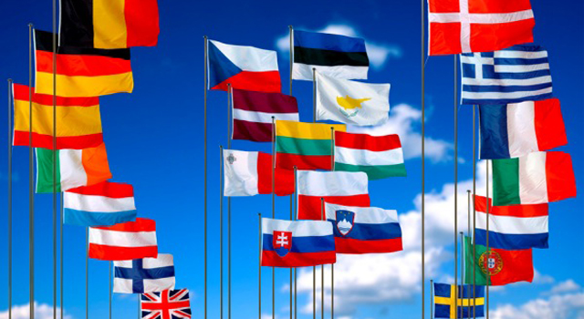 european-union-flags