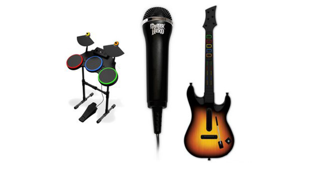 guitar hero instruments