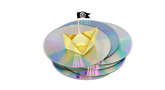 pirated cd