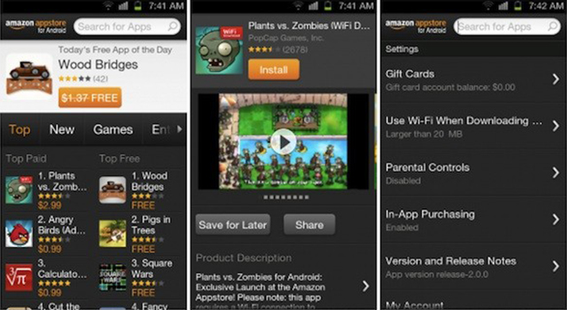 amazon app store kindle fire