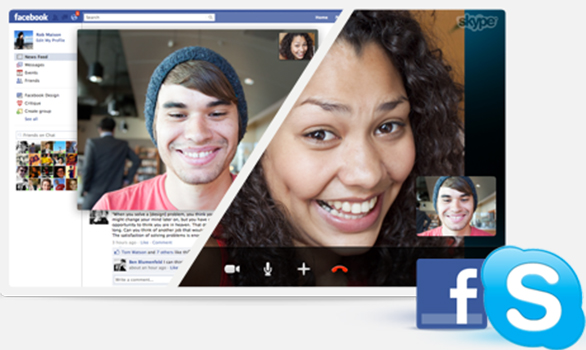 skype facebook call