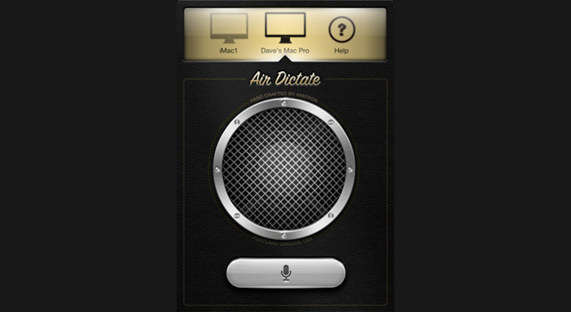 air dictate