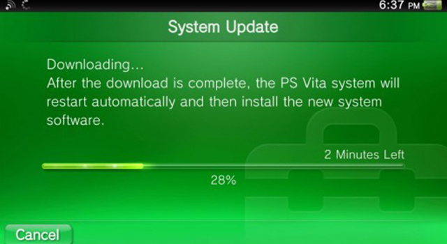 ps vita update