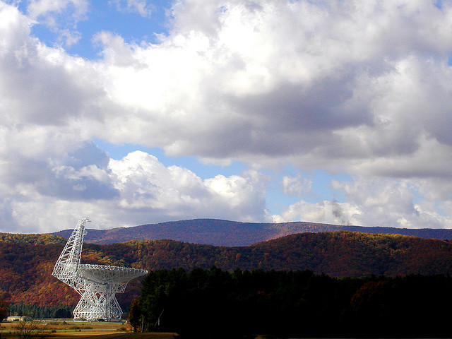 radio telescope 13