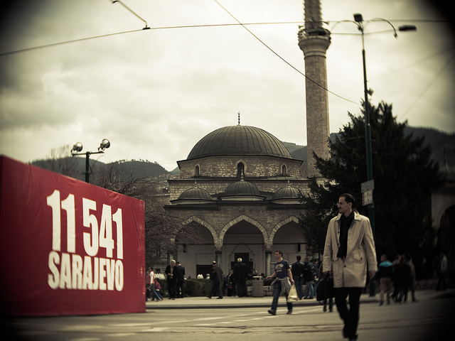 sarajevo 20th anniversary red chairs 1