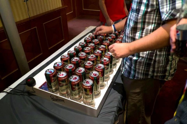 The Beer Cans Keyboard