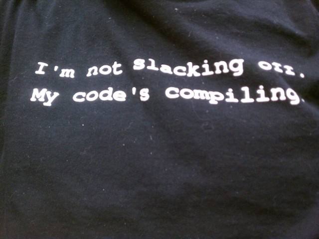 slacking-off