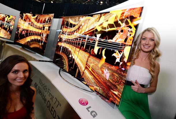 lg bendable tv