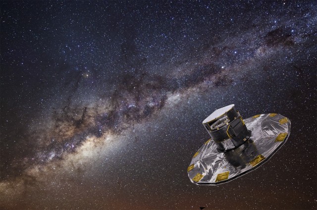 Gaia The Milky Way Shines on Paranal