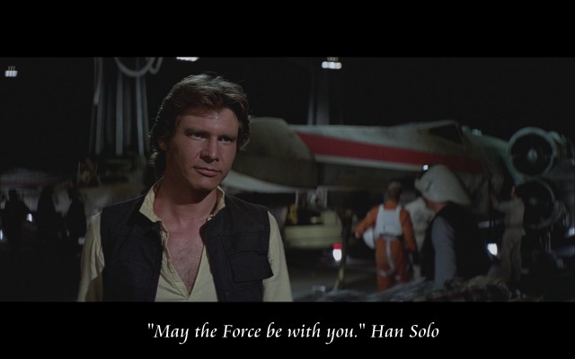 May the Force be with you - Star Wars - wallpaper