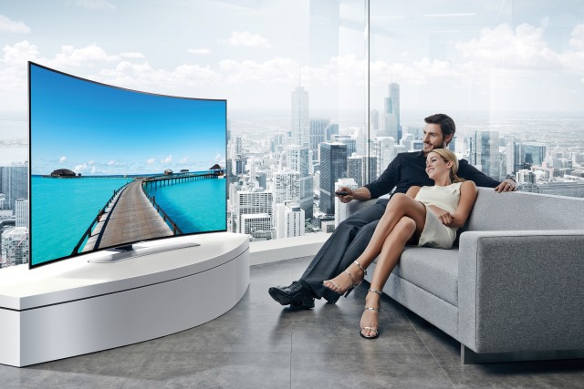 Samsung Curved UHD TV