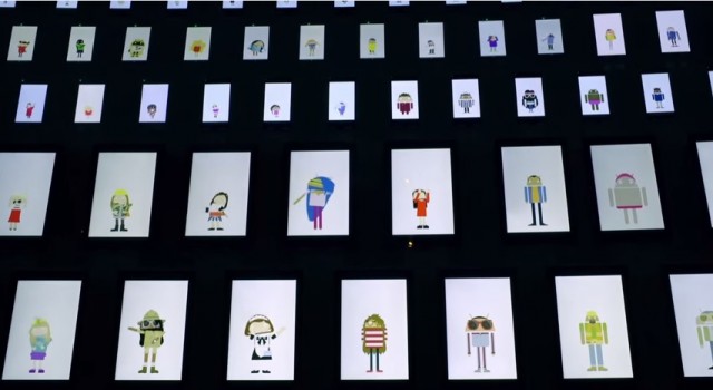 300 Android devices sing Beethoven