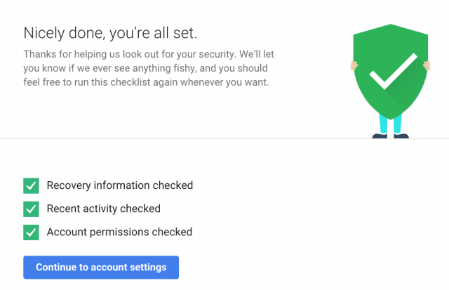 Security Checkup Google Drive 2GB 02
