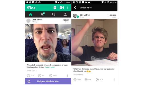 vine suggested videos