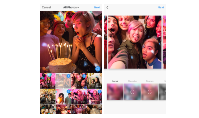 instagram multiple photos0
