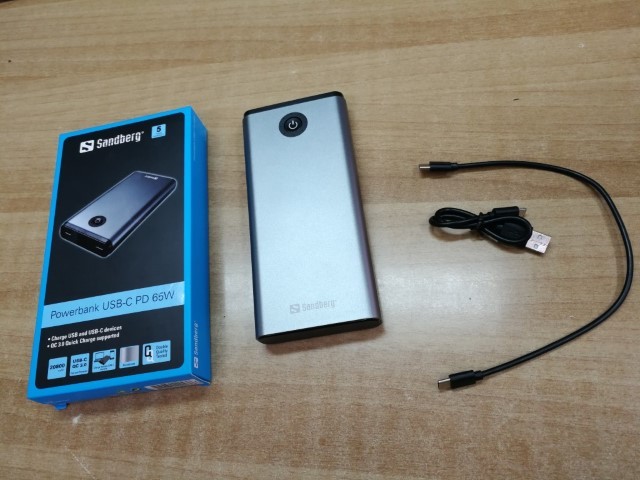Sandberg 65W Type-C powerbank