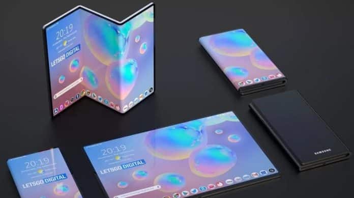 τριπλή αναδίπλωση Samsung G Fold