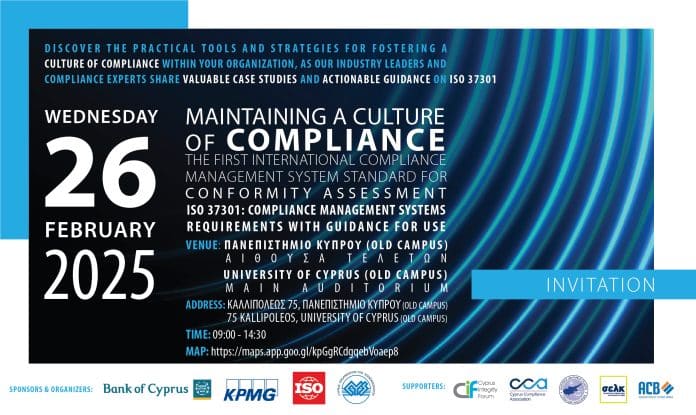 Maintaining a Culture of Compliance: The first international Compliance Management System standard for conformity assessment - ISO 37301