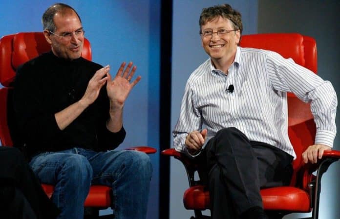 Bill Gates Steve Jobs