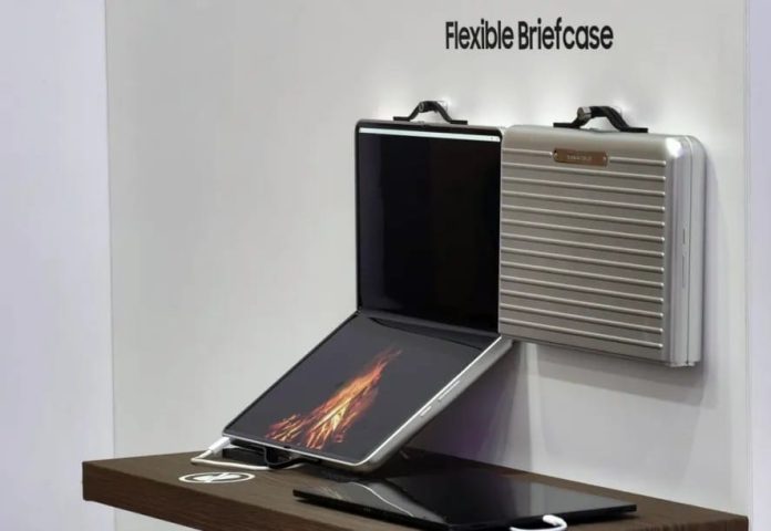 samsung flexible briefcase