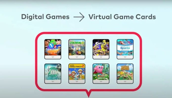 Virtual Game Card nintendo