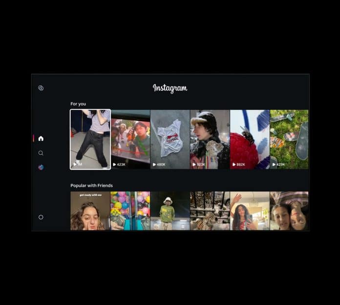 Instagram for TV