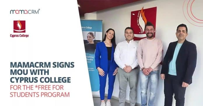 MamaCRM signs MOU with Cyprus-College