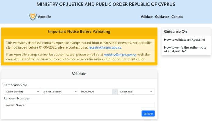 Apostille