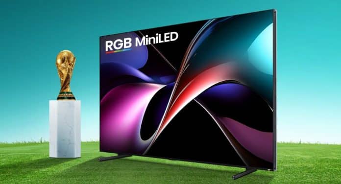 hisense RGB MiniLED FIFA World Cup 2026